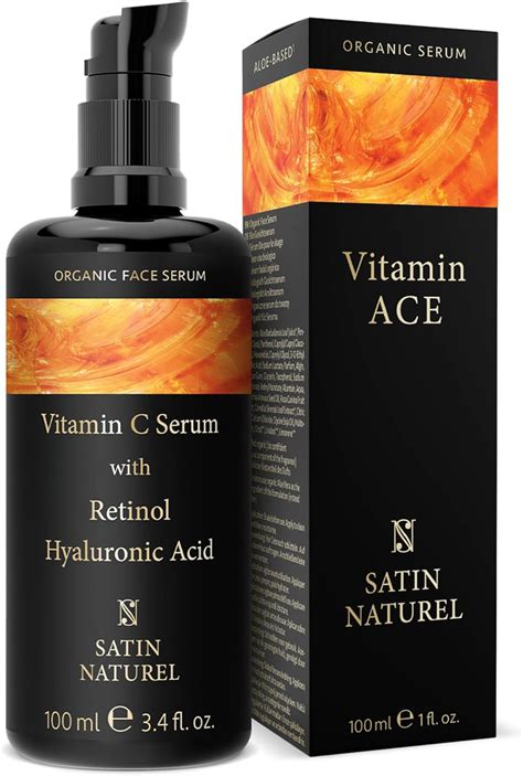 Siero Viso Antirughe E Antimacchia Con Vitamina C Retinolo E Acido