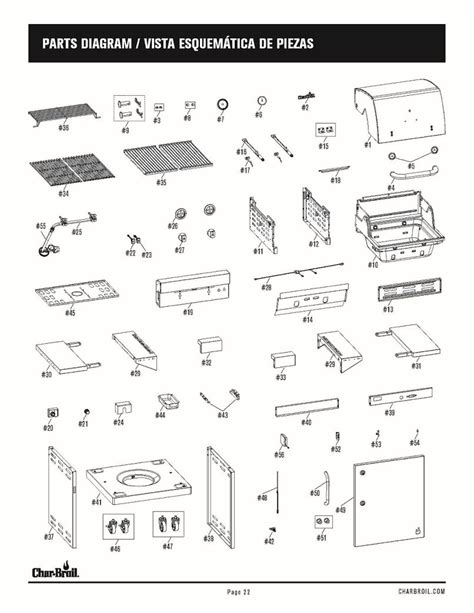 Char Broil Tru Infrared Parts List Pdf | Reviewmotors.co