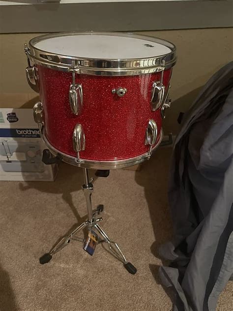 Slingerland Super Gene Krupa Radio King 5 5x14 8 Lug Solid Reverb