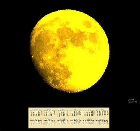 Full Yellow Moon