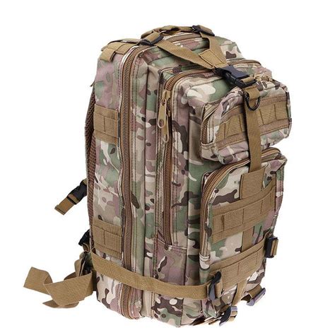 Mochila T Tica Militar D Sistema Molle L Camuflada Bope Submarino