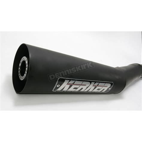 Kerker Black 4 Into 1 Race Megaphone Exhaust System 127 61004