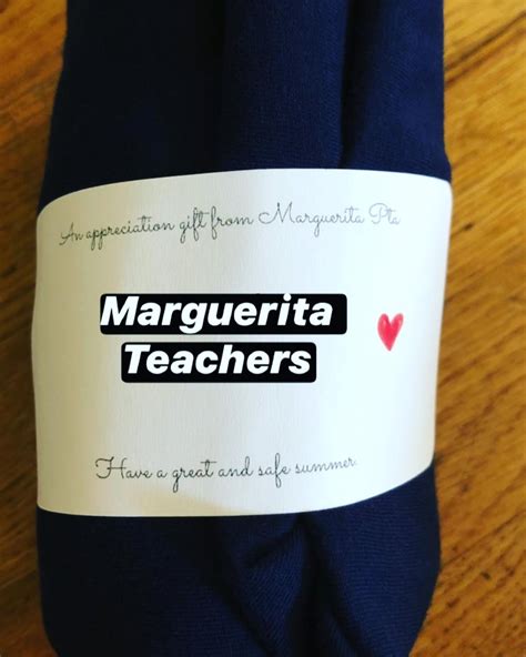 Marguerita Elementary Pta Teacher Appreciation Shirts