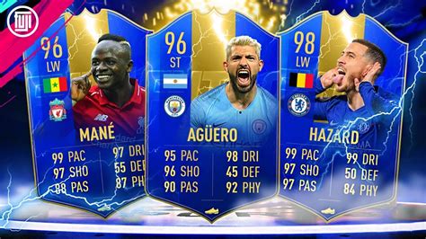 Big Upgrade 98 Tots Hazard 96 Tots Aguero And 96 Tots Mane Fifa 19