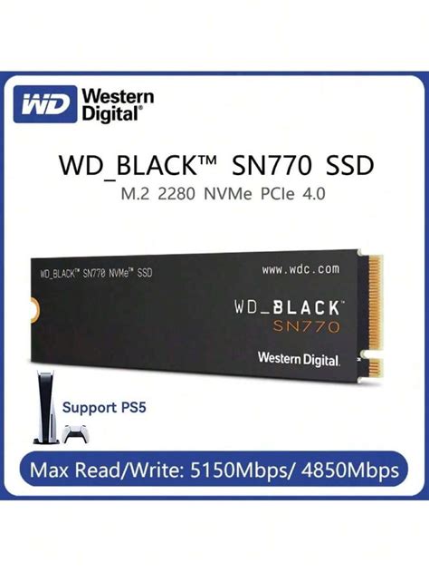 Western Digital Western Digital WD SN770 2TB 1TB 500GB SSD NVMe Gen4