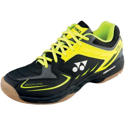 Yonex Shb 75ex Mens Badminton Shoes Blackyellow