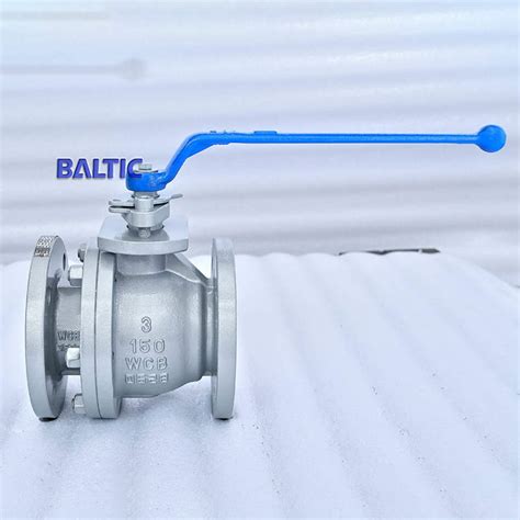 Astm A216 Wcb Ball Valve Side Entry Floating Dn150 Pn16 China Manufacturers