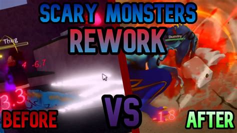 Yba Scary Monster Before Vs After Rework Showcase Youtube