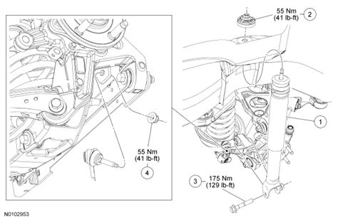 Ford Taurus Service Manual Rear Suspension Suspension Chassis