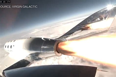 VIDEO Virgin Galactic Lanza Su Primer Vuelo Comercial Al Espacio