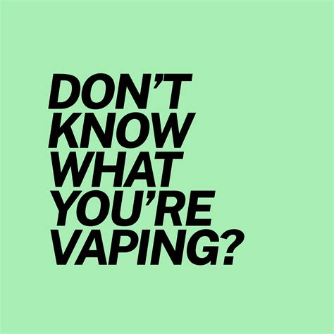 Do You Know What Youre Vaping Cancer Institute Nsw