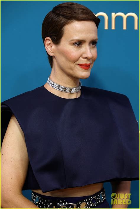 Sarah Paulson Gets Support From Partner Holland Taylor At Emmys 2022