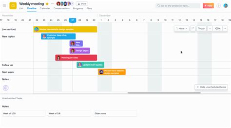 Asana Timeline What It Is And How To Use It Product Guide • Asana