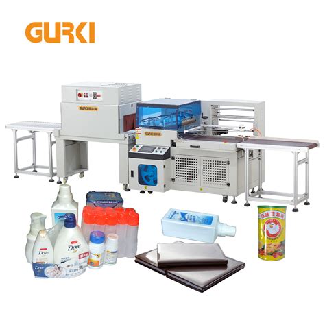 Automatic Vertical L Type Shrink Wrapping Packaging Machine China