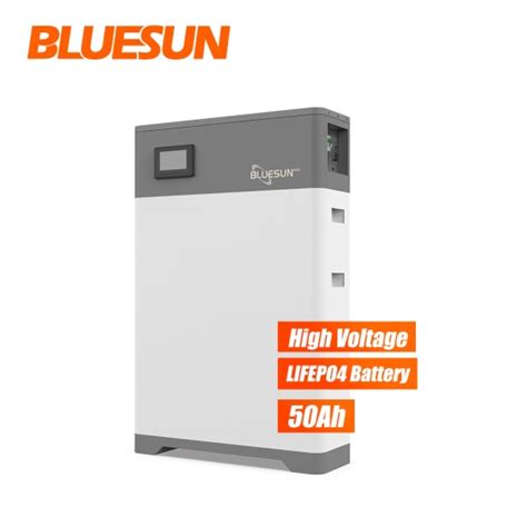 Comprar Batería De Litio De Alto Voltaje Apilable Bluesun 50ah Lifepo4 Para Sistema De