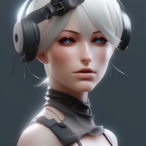 KREA AI Masterpiece Girl 3d Character Design 4k Resolutio