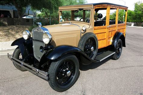 1930 Ford Model A Woody Wagon