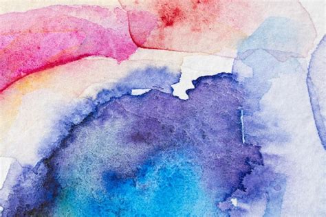 Premium Photo Abstract Watercolor On White Background The Color