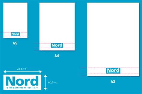 Le logo la charte graphique L institution Nord le Département