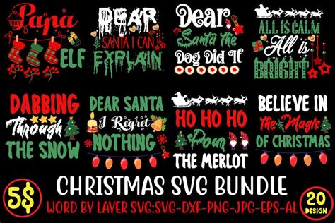 Christmas Svg Bundle Bundle Christmas Mega Svg Bundle Christmas Svg