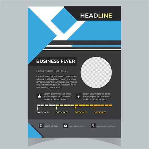 Premium Vector Annual Report Brochure Flyer Design Template Vector