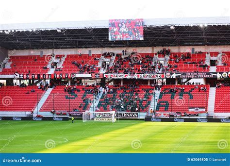 City Arena Stadium in Trnava Editorial Image - Image of person, player ...