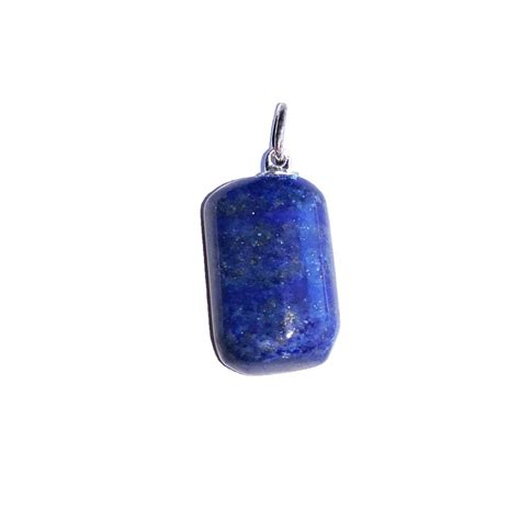 Pendentif En Lapislazuli Pierre Roul E Mineraux Fr