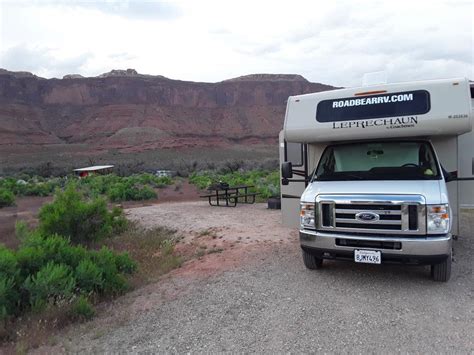 Lower Onion Creek Campground Moab Utah Womo Abenteuer