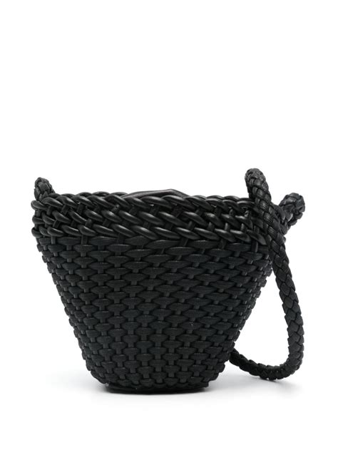 Hereu Fiol Interwoven Leather Bucket Bag Farfetch