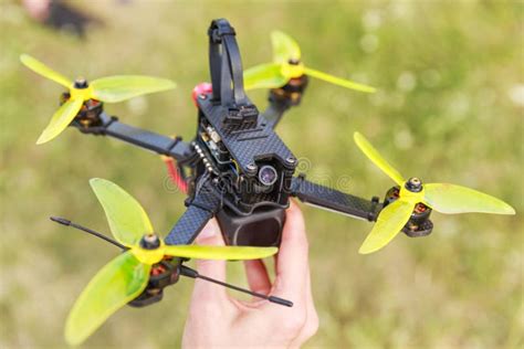 Fpv High-speed Drone Copter Stock Photo - Image of remote, quad: 159955188