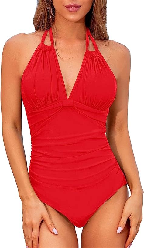 6 Red One Piece Swimsuits That Look Beautiful On Any Body