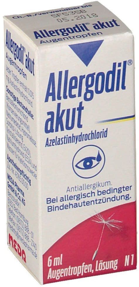 Allergodil Akut Augentropfen Ml Ab Preisvergleich Bei