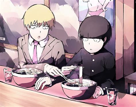 Hd Wallpaper Anime Mob Psycho Arataka Reigen Shigeo Kageyama