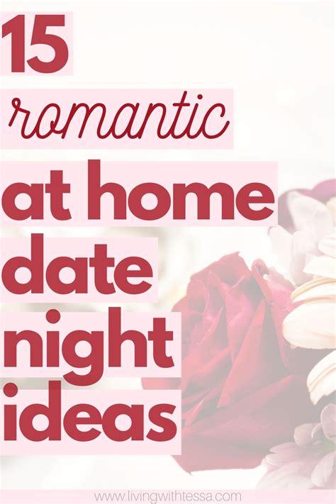 15 Romantic At Home Date Night Ideas At Home Date At Home Date