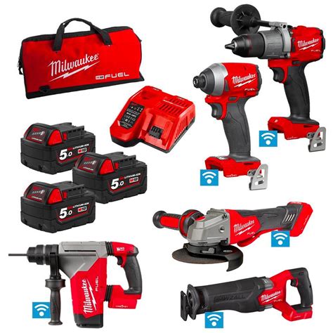 Milwaukee M18ONEPP5B2503B 18V 5 0Ah Li Ion Cordless Fuel NEXT GEN ONE