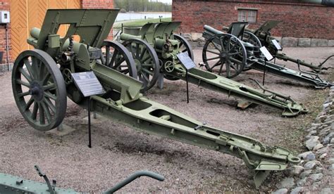 Russian Soviet Howitzer Mod Finnish Military Museum