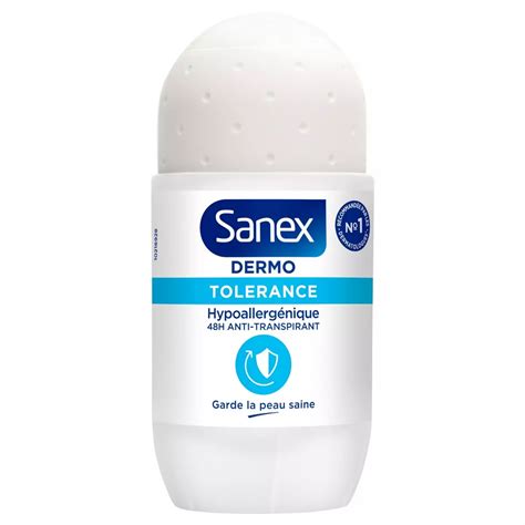 Sanex Dermo Tolérance Déodorant Bille 50ml Pas Cher Auchanfr