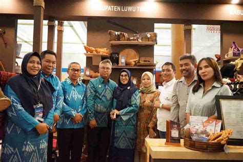 Dekranasda Lutim Ikut Inacraft 2023 Tampilkan Kerajinan Kayu Hitam Dan Mahoni