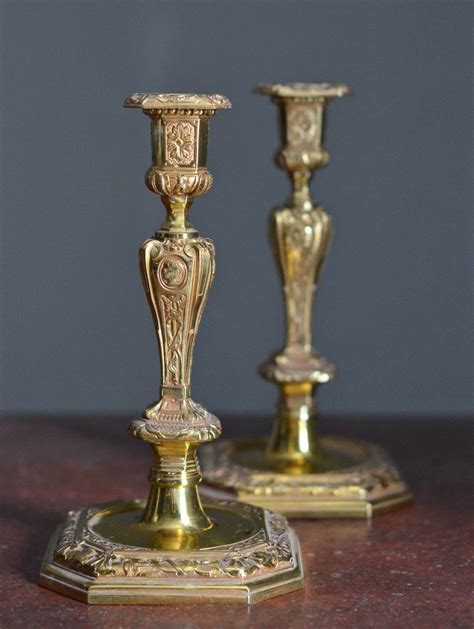 Proantic Pair Of Louis Xiv Style Candlesticks