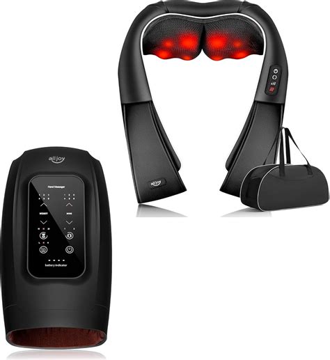 Amazon.com: ALLJOY Hand Massager for Arthritis Shiatsu Back and Neck