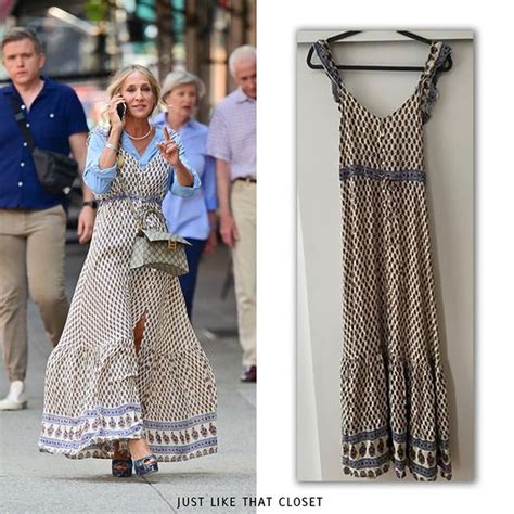 Carrie Bradshaw usou um vestido da Forever nas gravações do novo Sex and the City e os fãs