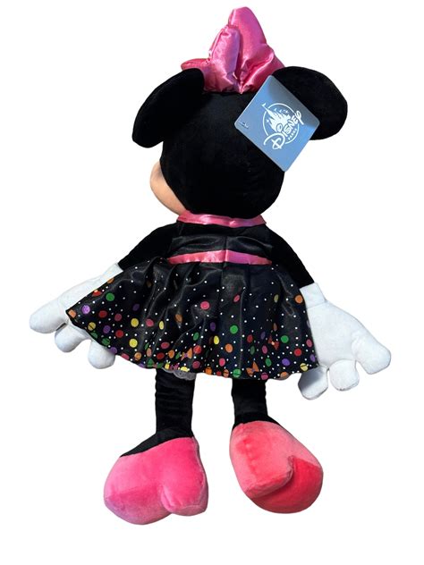 Disney Minnie Rock The Dots Plush World Of Treasures