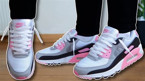 How To Lace Nike Air Max 90s Loosely Best Way Youtube