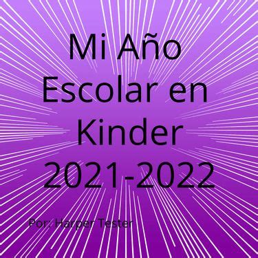 Book Creator Mi Libro De Kinder