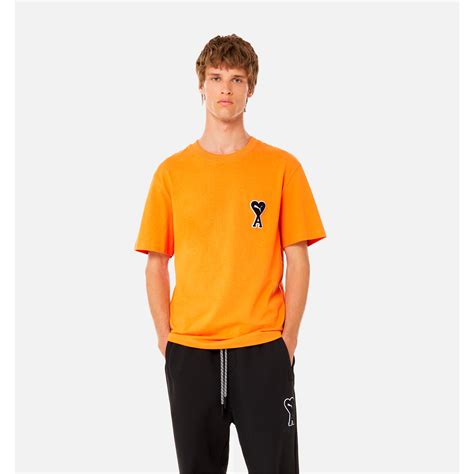 PUMA X AMI Tee Jaffa Orange PUMA Shop All Puma PUMA