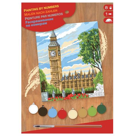 Sequin Art Big Ben Painting By Numbers Craft And Hobbies From Crafty