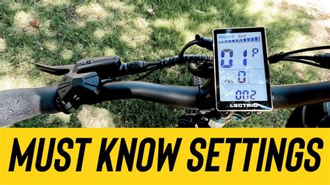 Lectric Xp 30 Must Know Settings For The Perfect Ride Youtube