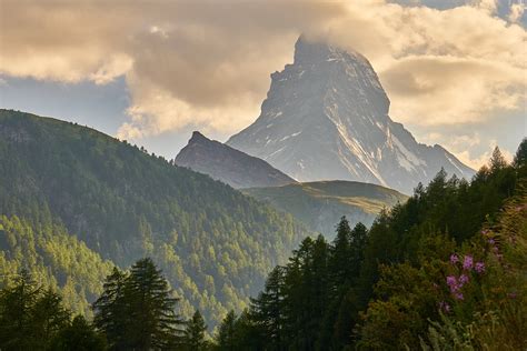 Matterhorn Alps Sunset - Free photo on Pixabay