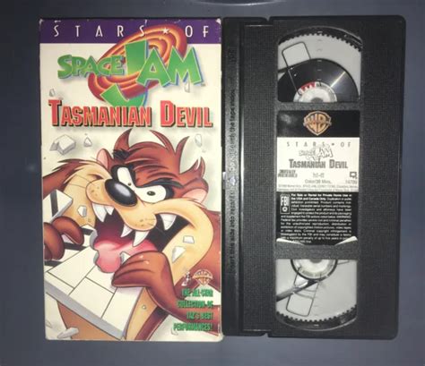 STARS OF SPACE Jam Tasmanian Devil VHS 1996 1 EUR 6 80 PicClick IT