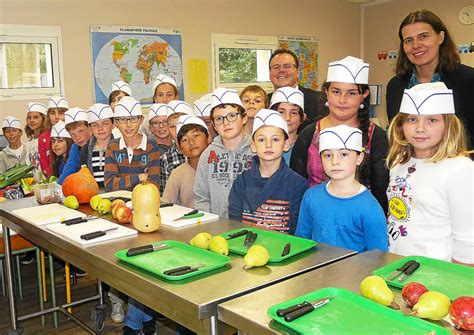 Pordic Sainte Anne Les élèves à Lécole Du Bien Manger Le